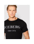 Iceberg T-Shirt 22II1P0F0146301 Černá Regular Fit - Pepit.cz