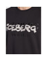 Iceberg T-Shirt 23EI1P0F0276307 Černá Regular Fit - Pepit.cz