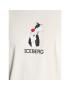 Iceberg T-Shirt F02263011094 Écru Regular Fit - Pepit.cz