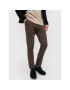 Jack&Jones Chino kalhoty Marco 12212136 Hnědá Slim Fit - Pepit.cz