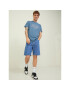 Jack&Jones Džínové šortky Tony 12209803 Modrá Baggy Fit - Pepit.cz