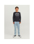 Jack&Jones Junior Halenka 12237416 Černá Regular Fit - Pepit.cz