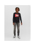 Jack&Jones Junior Halenka 12244209 Černá Regular Fit - Pepit.cz