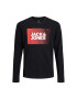 Jack&Jones Junior Halenka 12244209 Černá Regular Fit - Pepit.cz