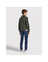 Jack&Jones Junior Košile Gingham 12183050 Zelená Regular Fit - Pepit.cz