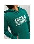 Jack&Jones Junior Mikina 12152841 Zelená Regular Fit - Pepit.cz