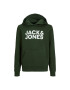 Jack&Jones Junior Mikina 12152841 Zelená Regular Fit - Pepit.cz