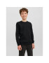 Jack&Jones Junior Mikina 12182520 Černá Regular Fit - Pepit.cz