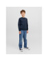 Jack&Jones Junior Mikina 12182520 Tmavomodrá Regular Fit - Pepit.cz