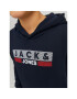 Jack&Jones Junior Mikina 12231372 Tmavomodrá Regular Fit - Pepit.cz