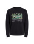 Jack&Jones Junior Mikina 12235720 Černá Standard Fit - Pepit.cz