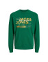 Jack&Jones Junior Mikina 12235720 Zelená Standard Fit - Pepit.cz