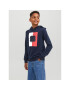 Jack&Jones Junior Mikina 12237105 Tmavomodrá Regular Fit - Pepit.cz