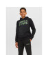 Jack&Jones Junior Mikina 12237172 Černá Regular Fit - Pepit.cz