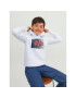 Jack&Jones Junior Mikina 12237459 Bílá Regular Fit - Pepit.cz