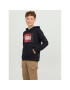 Jack&Jones Junior Mikina 12237459 Černá Regular Fit - Pepit.cz