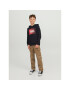 Jack&Jones Junior Mikina 12237459 Černá Regular Fit - Pepit.cz