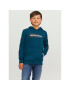 Jack&Jones Junior Mikina 12237459 Modrá Regular Fit - Pepit.cz