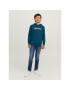 Jack&Jones Junior Mikina 12237459 Modrá Regular Fit - Pepit.cz