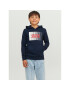 Jack&Jones Junior Mikina 12237459 Tmavomodrá Regular Fit - Pepit.cz