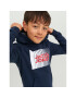 Jack&Jones Junior Mikina 12237459 Tmavomodrá Regular Fit - Pepit.cz