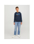 Jack&Jones Junior Mikina 12247700 Tmavomodrá Standard Fit - Pepit.cz