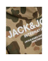 Jack&Jones Junior Mikina Camo 12216932 Khaki Regular Fit - Pepit.cz