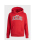 Jack&Jones Junior Mikina Cemb 12213292 Červená Regular Fit - Pepit.cz