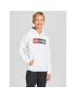 Jack&Jones Junior Mikina Corp Logo 12152841 Bílá Regular Fit - Pepit.cz