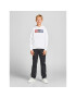 Jack&Jones Junior Mikina Corp Logo 12152841 Bílá Regular Fit - Pepit.cz