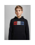 Jack&Jones Junior Mikina Corp Logo 12152841 Černá Regular Fit - Pepit.cz