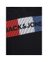 Jack&Jones Junior Mikina Corp Logo 12152841 Černá Regular Fit - Pepit.cz