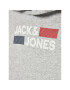 Jack&Jones Junior Mikina Corp Logo 12152841 Šedá Regular Fit - Pepit.cz