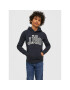 Jack&Jones Junior Mikina Emb 12213292 Černá Regular Fit - Pepit.cz