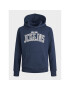 Jack&Jones Junior Mikina Emb 12213292 Tmavomodrá Regular Fit - Pepit.cz