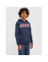 Jack&Jones Junior Mikina Jiron 12213277 Tmavomodrá Regular Fit - Pepit.cz