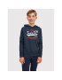 Jack&Jones Junior Mikina Logo 12212287 Tmavomodrá Regular Fit - Pepit.cz