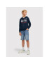 Jack&Jones Junior Mikina Logo 12218049 Tmavomodrá Regular Fit - Pepit.cz