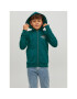 Jack&Jones Junior Mikina Space Logo 12221210 Zelená Regular Fit - Pepit.cz