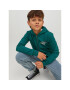 Jack&Jones Junior Mikina Space Logo 12221210 Zelená Regular Fit - Pepit.cz