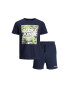 Jack&Jones Junior Sada tričko a sportovní šortky 12235343 Tmavomodrá Regular Fit - Pepit.cz