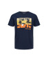 Jack&Jones Junior T-Shirt 12225495 Tmavomodrá Regular Fit - Pepit.cz