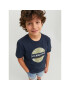 Jack&Jones Junior T-Shirt 12230796 Tmavomodrá Standard Fit - Pepit.cz