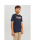 Jack&Jones Junior T-Shirt 12231298 Modrá Regular Fit - Pepit.cz