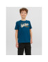 Jack&Jones Junior T-Shirt 12237367 Modrá Regular Fit - Pepit.cz