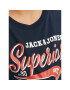 Jack&Jones Junior T-Shirt 12237367 Tmavomodrá Regular Fit - Pepit.cz