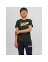 Jack&Jones Junior T-Shirt 12237367 Zelená Regular Fit - Pepit.cz