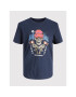 Jack&Jones Junior T-Shirt Captain 12216515 Tmavomodrá Regular Fit - Pepit.cz