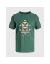 Jack&Jones Junior T-Shirt Captain 12216515 Zelená Regular Fit - Pepit.cz