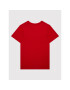 Jack&Jones Junior T-Shirt Corp Logo 12152730 Červená Regular Fit - Pepit.cz